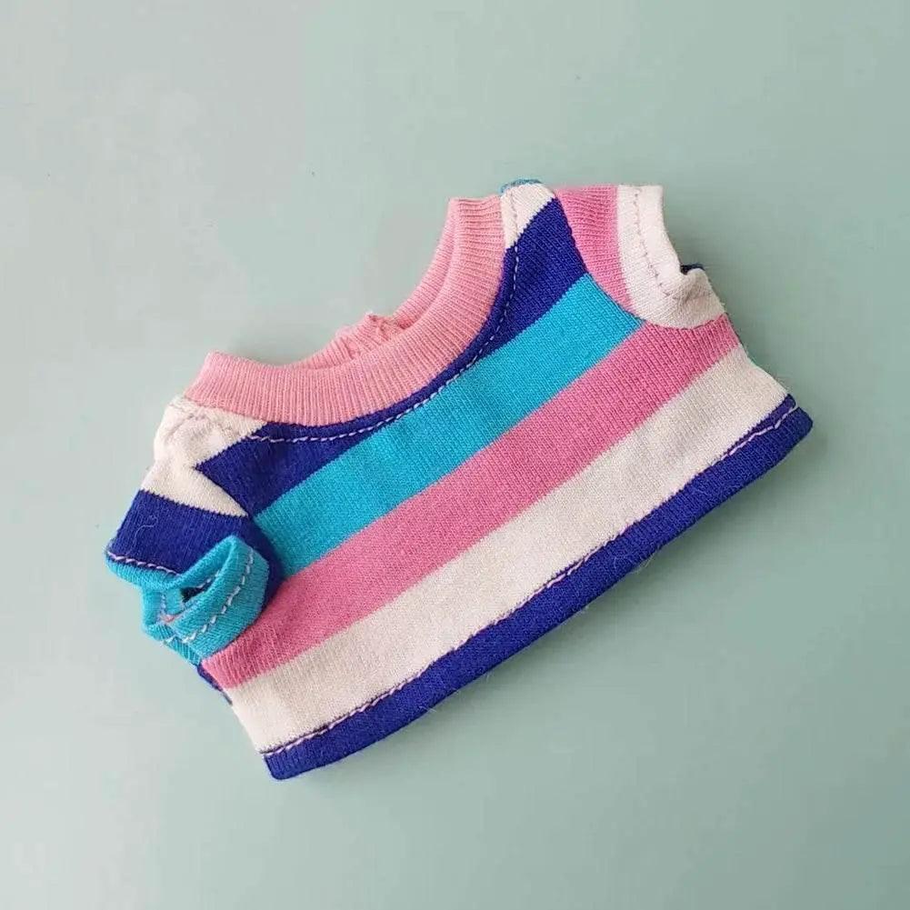  Bold Dopamine Stripe Labubu 15cm T Shirt Toyland EU -  ToylandEU™