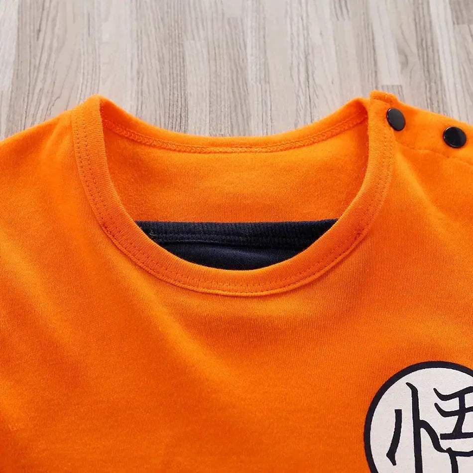  Bold Dragon Ball Z Inspired Print Rompers Toyland EU -  ToylandEU™