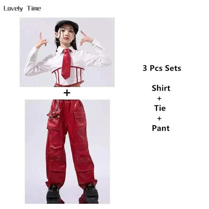  Bold Hip Hop PU Leather Cargo Pants 7 To 13 Toyland EU -  ToylandEU™