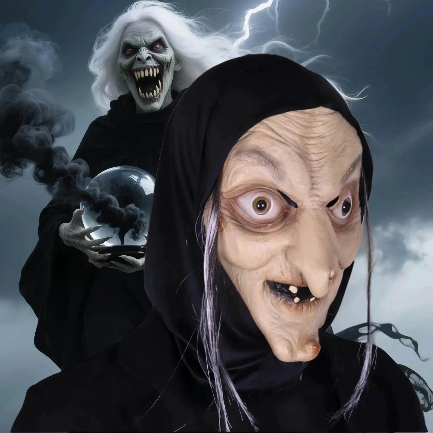  Bold Latex Mask Scary Cosplay Mask Adult Toyland EU -  ToylandEU™