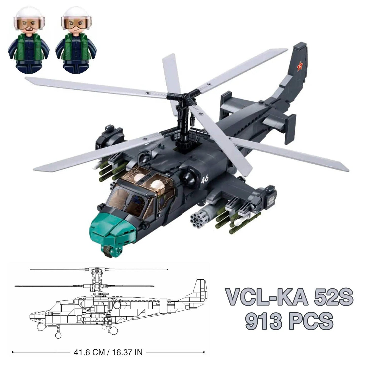  Bold Lego Ka 52 Mi 24 Helicopters Set Toyland EU -  ToylandEU™