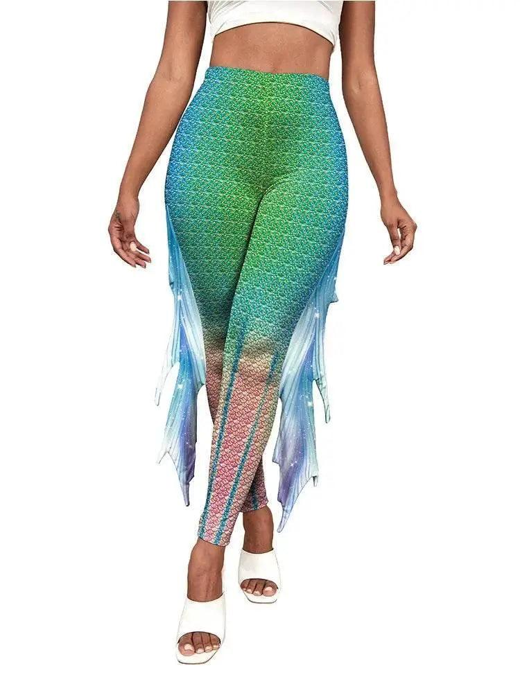  Bold Mermaid Leggings Fish Scale Pattern Toyland EU -  ToylandEU™