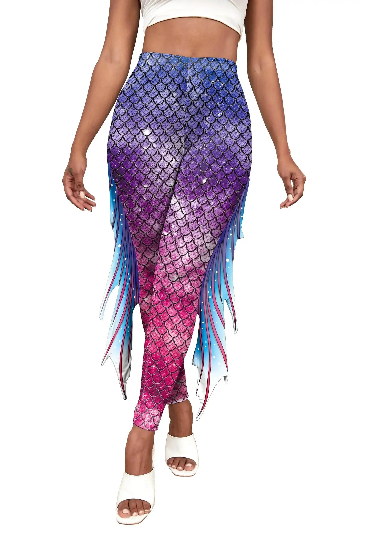  Bold Mermaid Leggings Fish Scale Pattern Toyland EU -  ToylandEU™