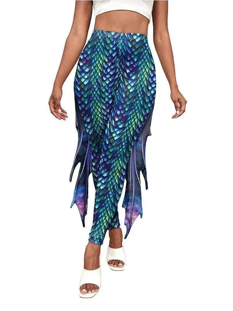  Bold Mermaid Leggings Fish Scale Pattern Toyland EU -  ToylandEU™