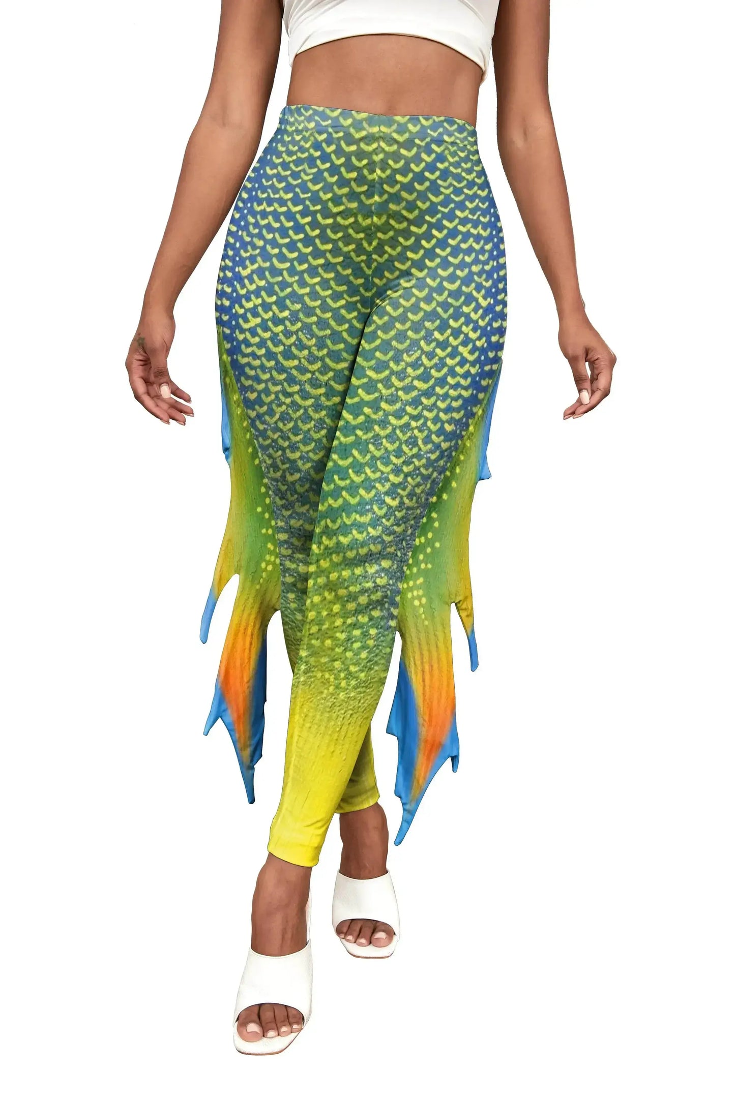  Bold Mermaid Leggings Fish Scale Pattern Toyland EU -  ToylandEU™