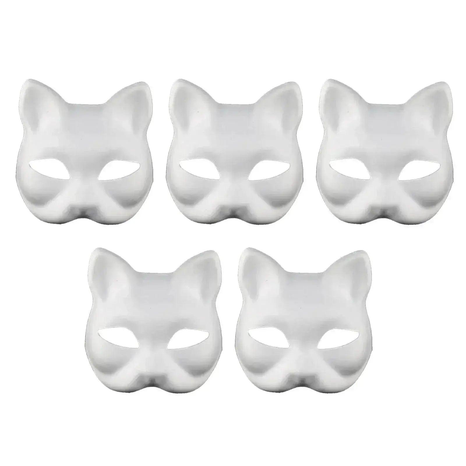  Bold Paintable Cat Fox Cosplay Mask 1 Size Toyland EU -  ToylandEU™