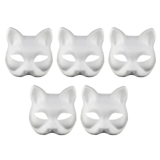  Bold Paintable Cat Fox Cosplay Mask 1 Size Toyland EU -  ToylandEU™