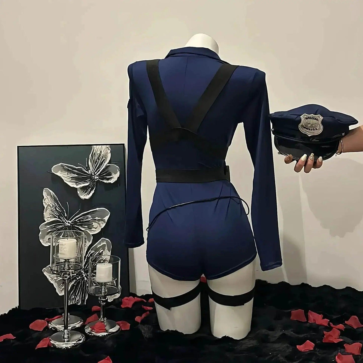  Bold Police Cosplay Jumpsuit Lingerie Toyland EU -  ToylandEU™