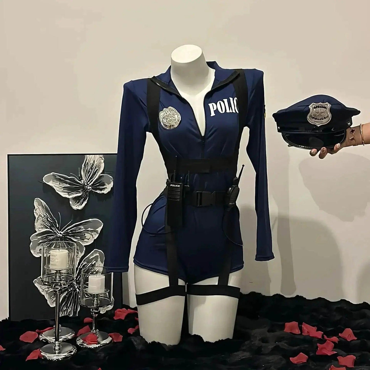  Bold Police Cosplay Jumpsuit Lingerie Toyland EU -  ToylandEU™