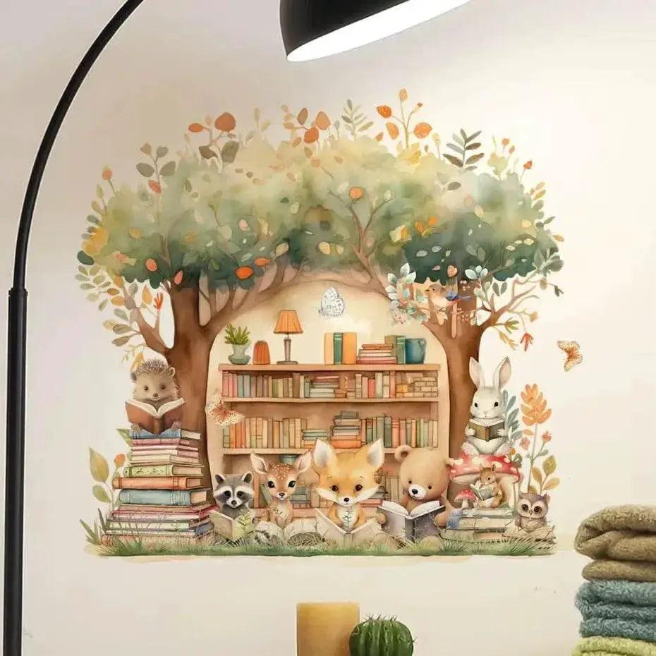  Bold Removable Wall Stickers 3D Animals Toyland EU -  ToylandEU™
