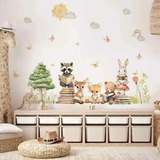  Bold Removable Wall Stickers 3D Animals Toyland EU -  ToylandEU™