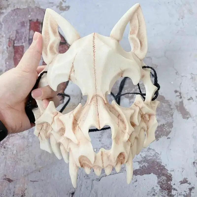  Bold Skeleton Mask Dragon God Half Face Mask Toyland EU -  ToylandEU™