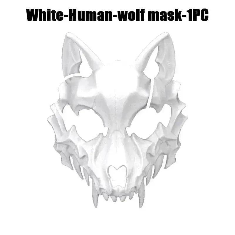 Bold Skeleton Mask Dragon God Half Face Mask Toyland EU -  ToylandEU™