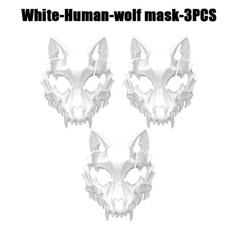  Bold Skeleton Mask Dragon God Half Face Mask Toyland EU -  ToylandEU™