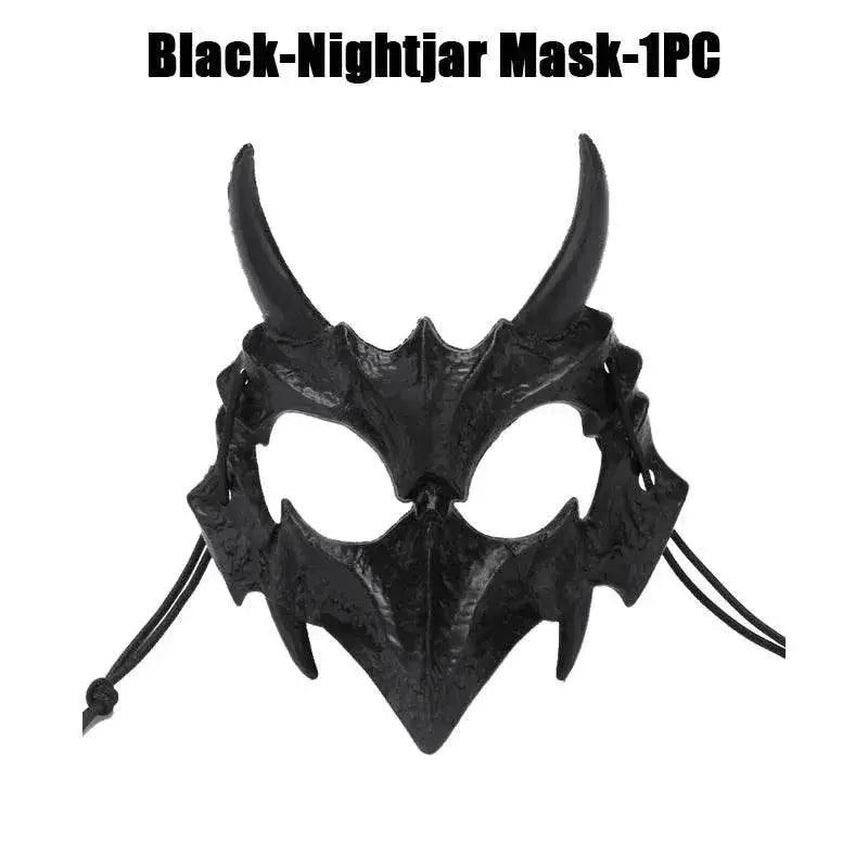  Bold Skeleton Mask Dragon God Half Face Mask Toyland EU -  ToylandEU™