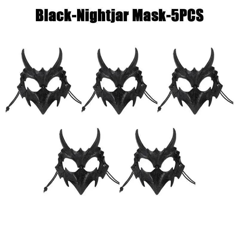  Bold Skeleton Mask Dragon God Half Face Mask Toyland EU -  ToylandEU™