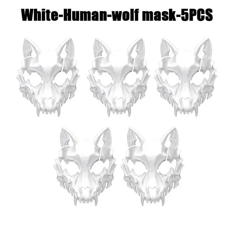  Bold Skeleton Mask Dragon God Half Face Mask Toyland EU -  ToylandEU™