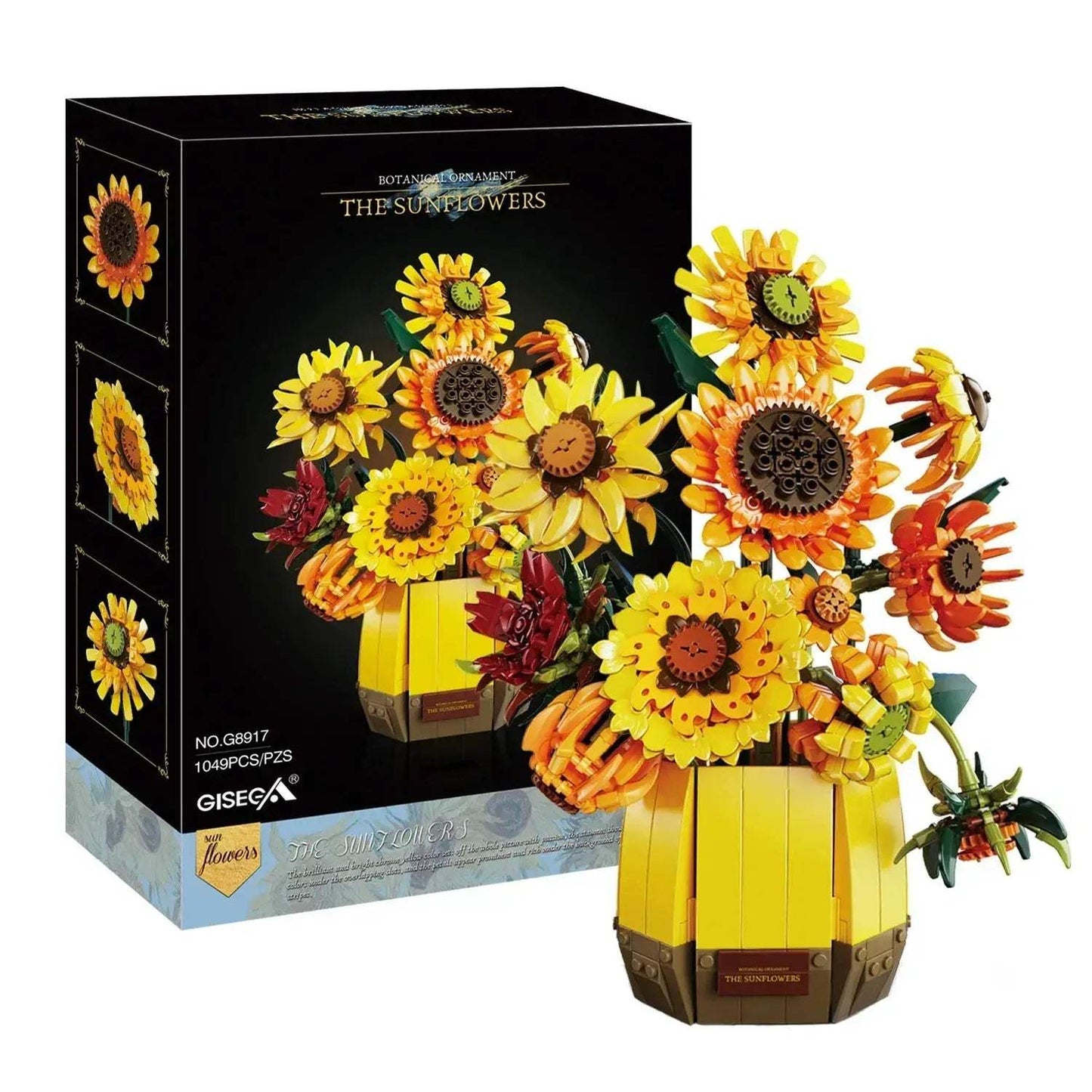  Bold Sunflower Building Blocks Set 1088 Pcs Toyland EU -  ToylandEU™