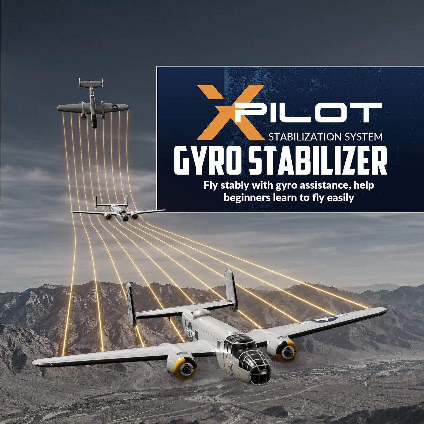 Bomber Rc Plane | 2.4Ghz 3 Channel With Stabilization | Toylandeu