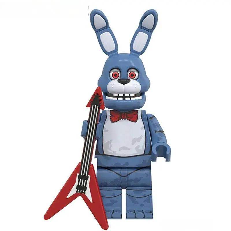 Bonnie Five Nights At Freddys Movie Lego Minifigures custom toys - Minifigure Toys