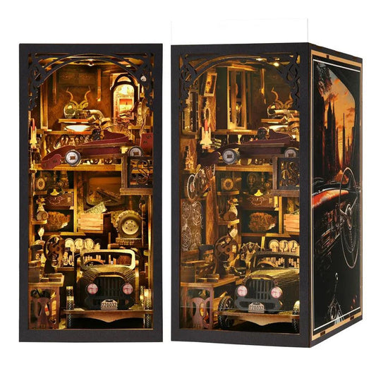  Book Nook Kit Classic Car Wood Puzzle Decor -  ToylandEU™