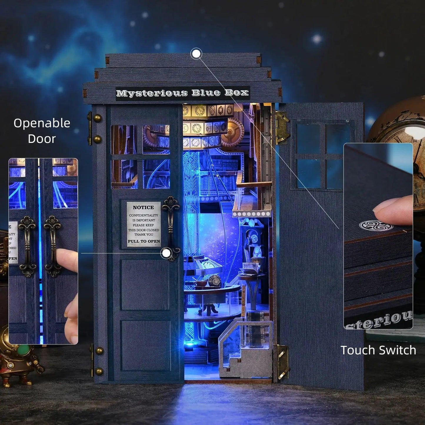  Book Nook Kit DIY Unique Mystery Phone Booth Puzzle -  ToylandEU™