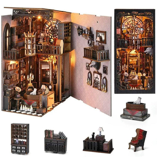 Book Nook Kit The Addams Family DIY Wooden Puzzle Model -  ToylandEU™