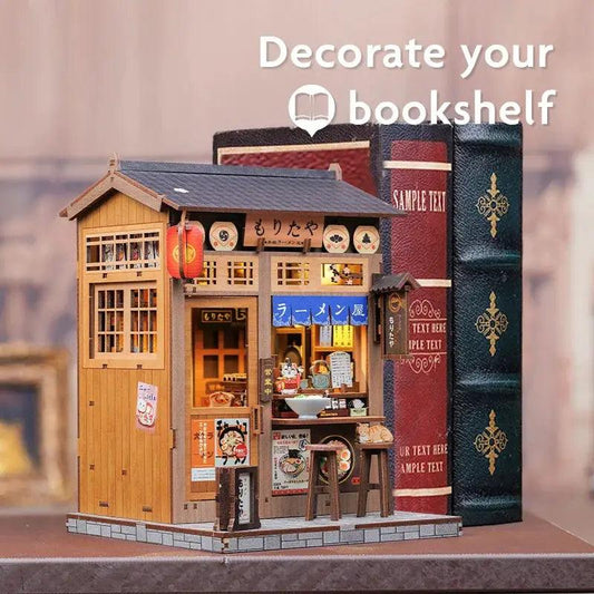  Book Nook Kit With LED Light For Doll House Display Pro -  ToylandEU™