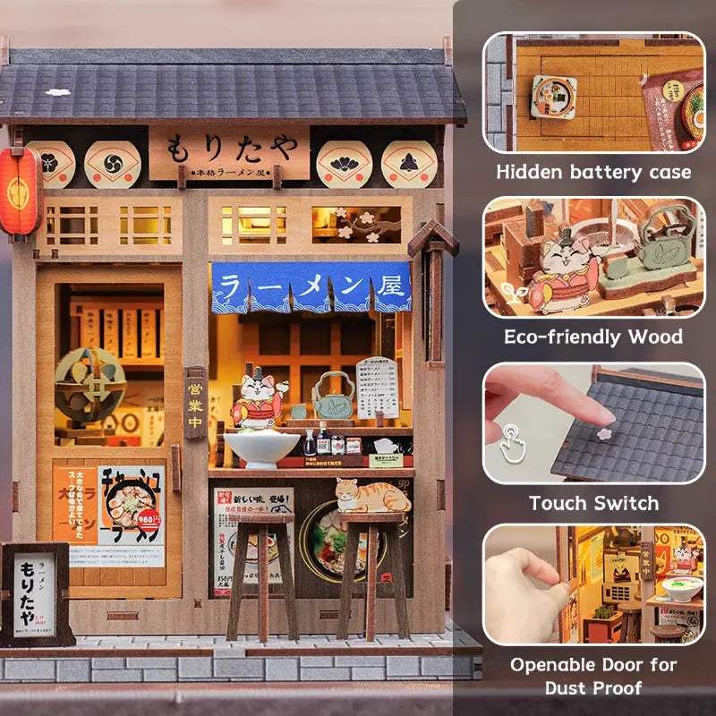  Book Nook Kit With LED Light For Doll House Display Pro -  ToylandEU™
