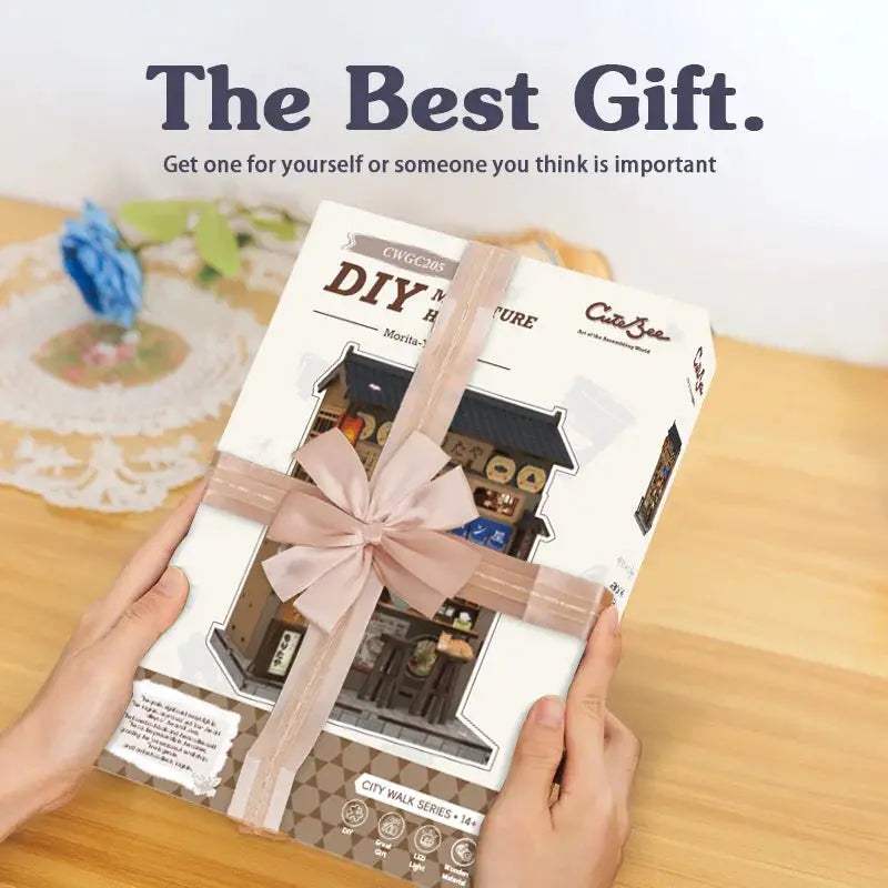  Book Nook Kit With LED Light For Doll House Display Pro -  ToylandEU™