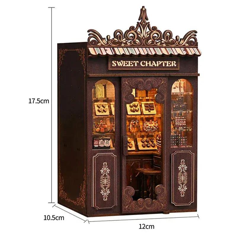  Wooden Book Nook Kit 3D Puzzle For Home Decor Gift -  ToylandEU™