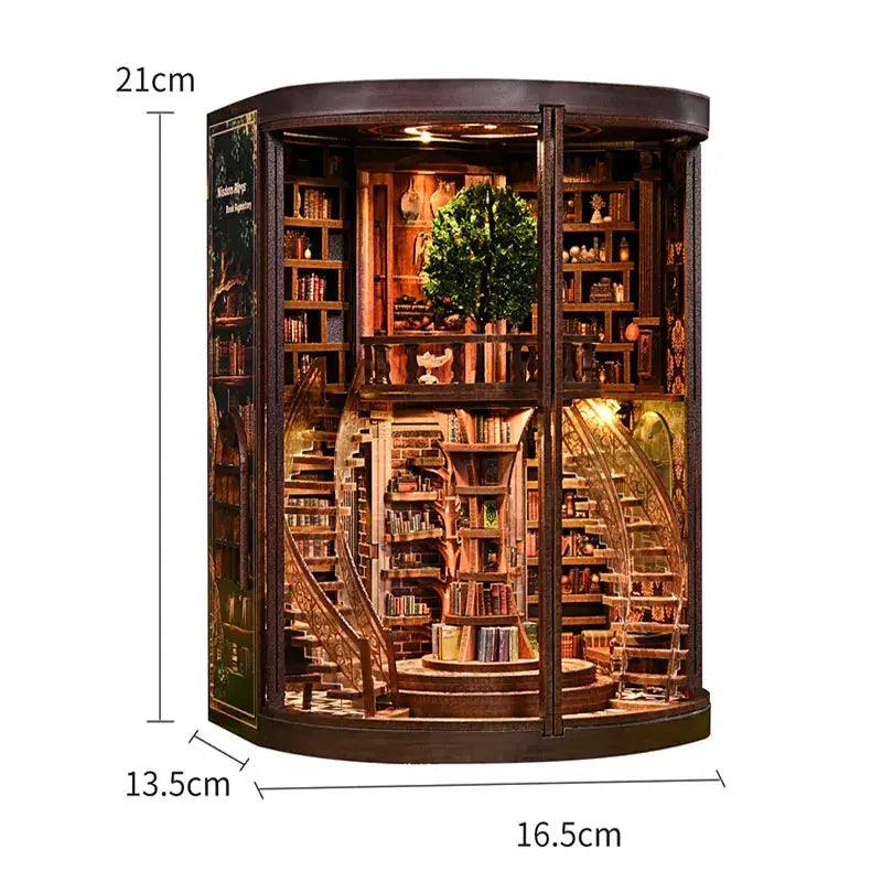  Wooden Book Nook Kit 3D Puzzle For Home Decor Gift -  ToylandEU™