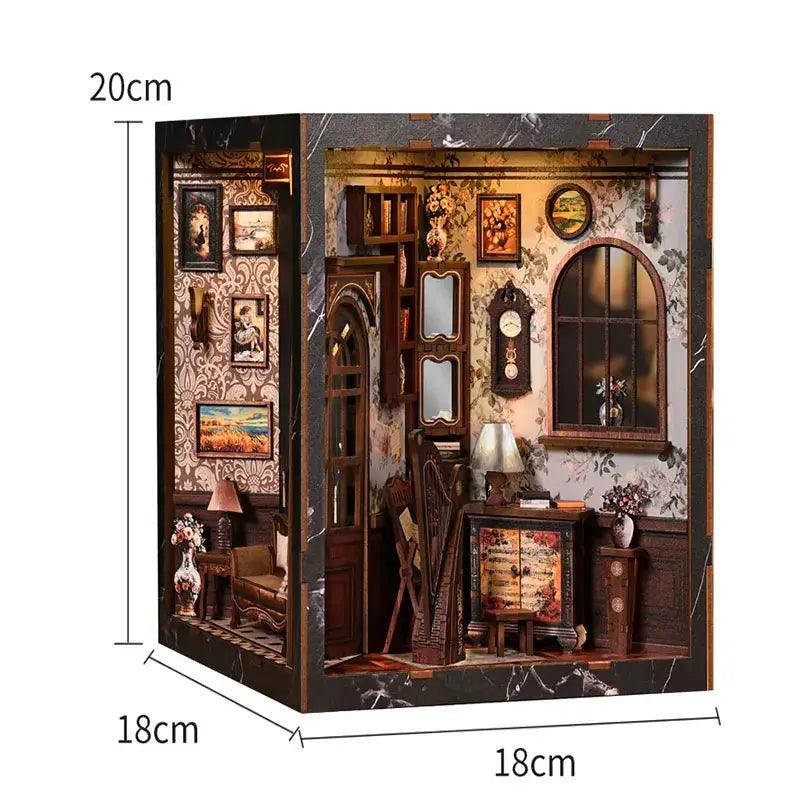  Wooden Book Nook Kit 3D Puzzle For Home Decor Gift -  ToylandEU™