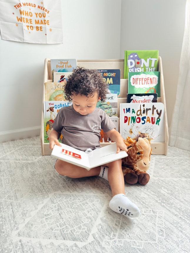 Bookshelf | Hidden Back Storage | Toylandeu™