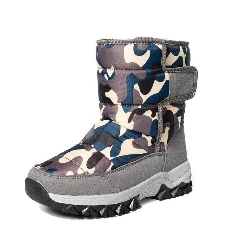  Winter Warmth Kids' Cold-Proof Booties - Soft Bottom, Non-Slip, Casual Footwear for Girls and Boys -  ToylandEU™