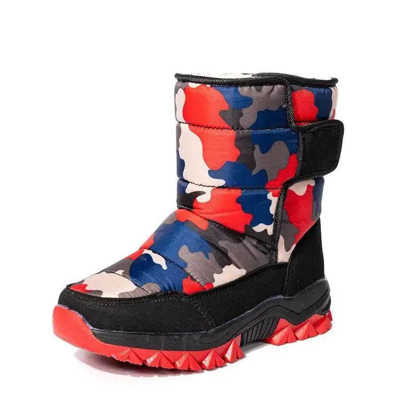  Winter Warmth Kids' Cold-Proof Booties - Soft Bottom, Non-Slip, Casual Footwear for Girls and Boys -  ToylandEU™