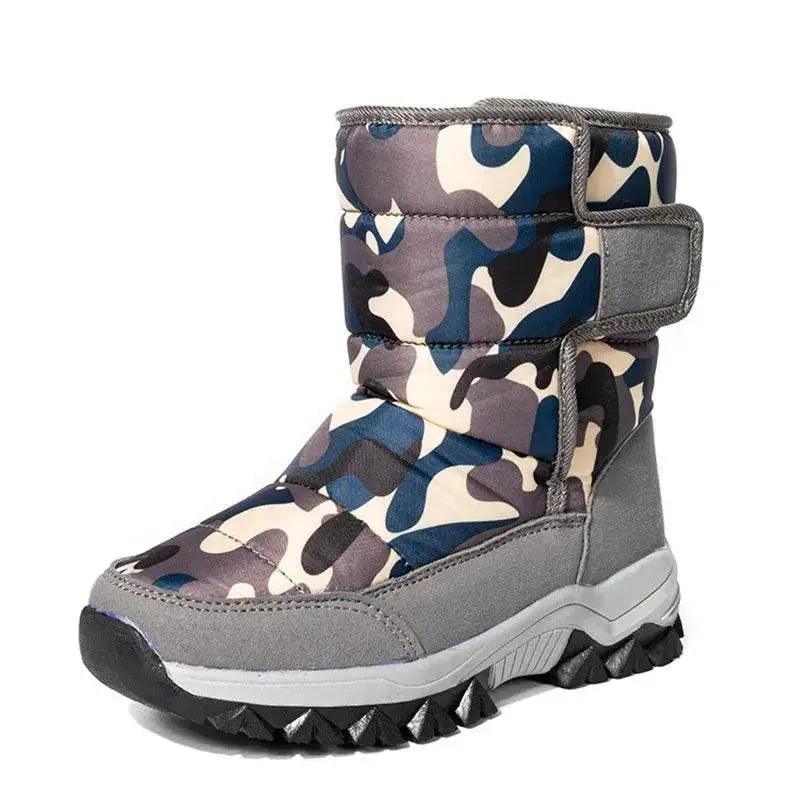  Winter Warmth Kids' Cold-Proof Booties - Soft Bottom, Non-Slip, Casual Footwear for Girls and Boys -  ToylandEU™