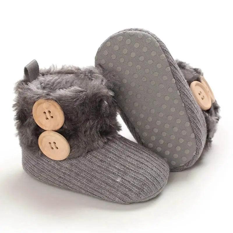  Adorable Cozy Wool-Lined Baby Girl Boots for Warm Indoor Walking -  ToylandEU™