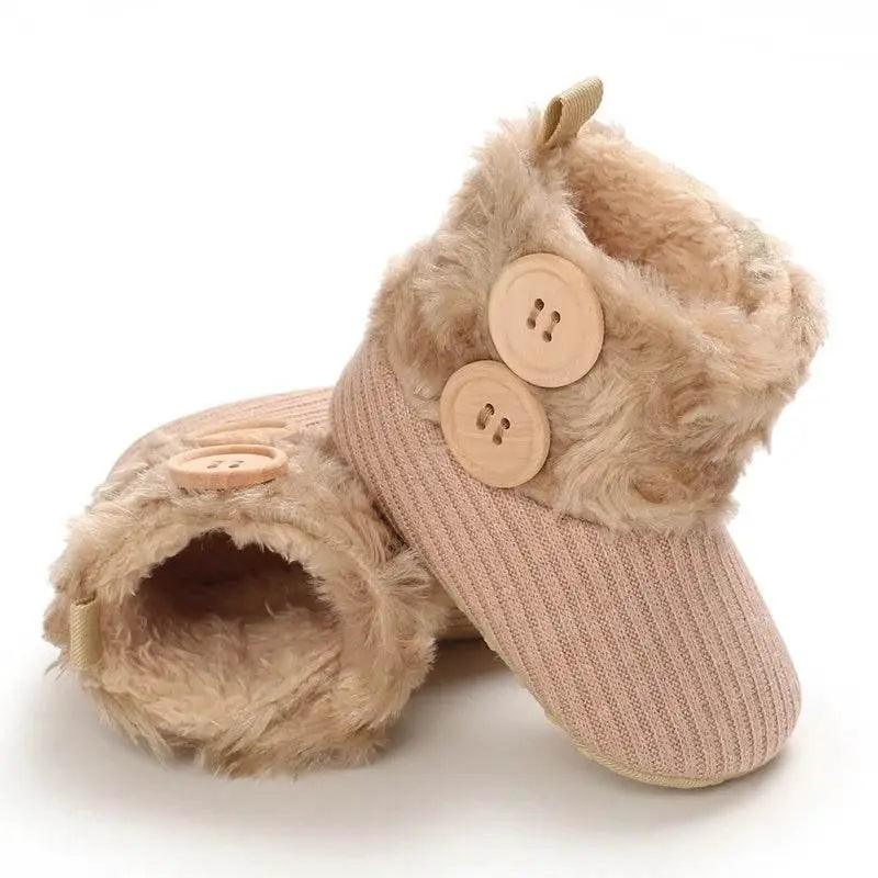  Adorable Cozy Wool-Lined Baby Girl Boots for Warm Indoor Walking -  ToylandEU™