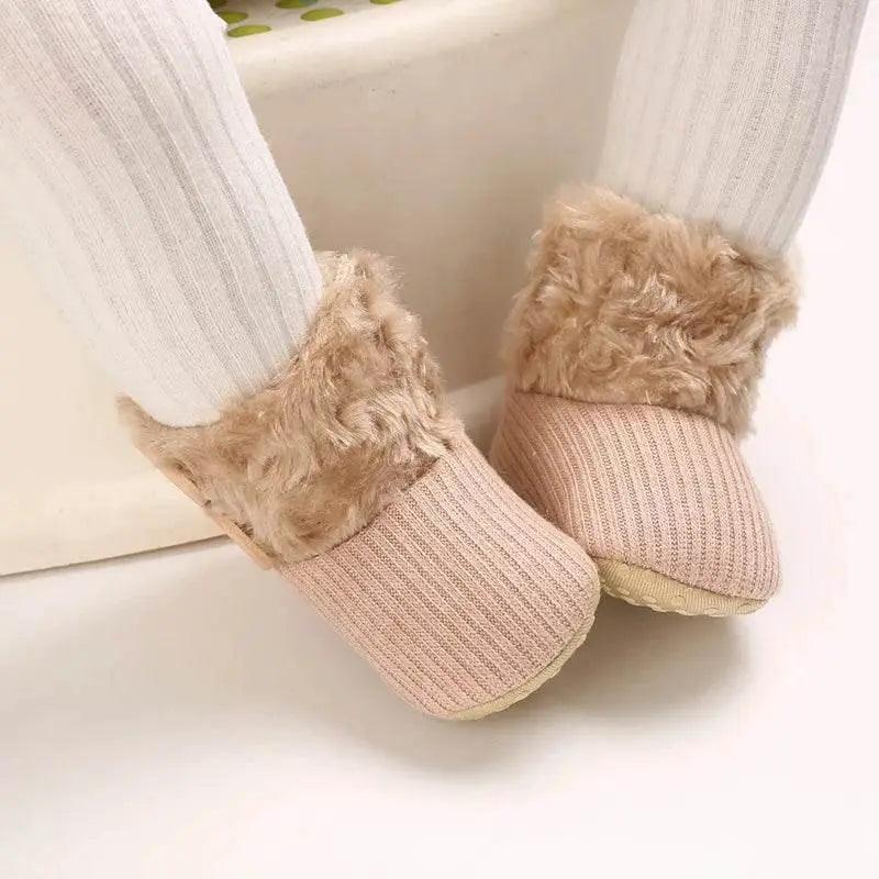  Adorable Cozy Wool-Lined Baby Girl Boots for Warm Indoor Walking -  ToylandEU™