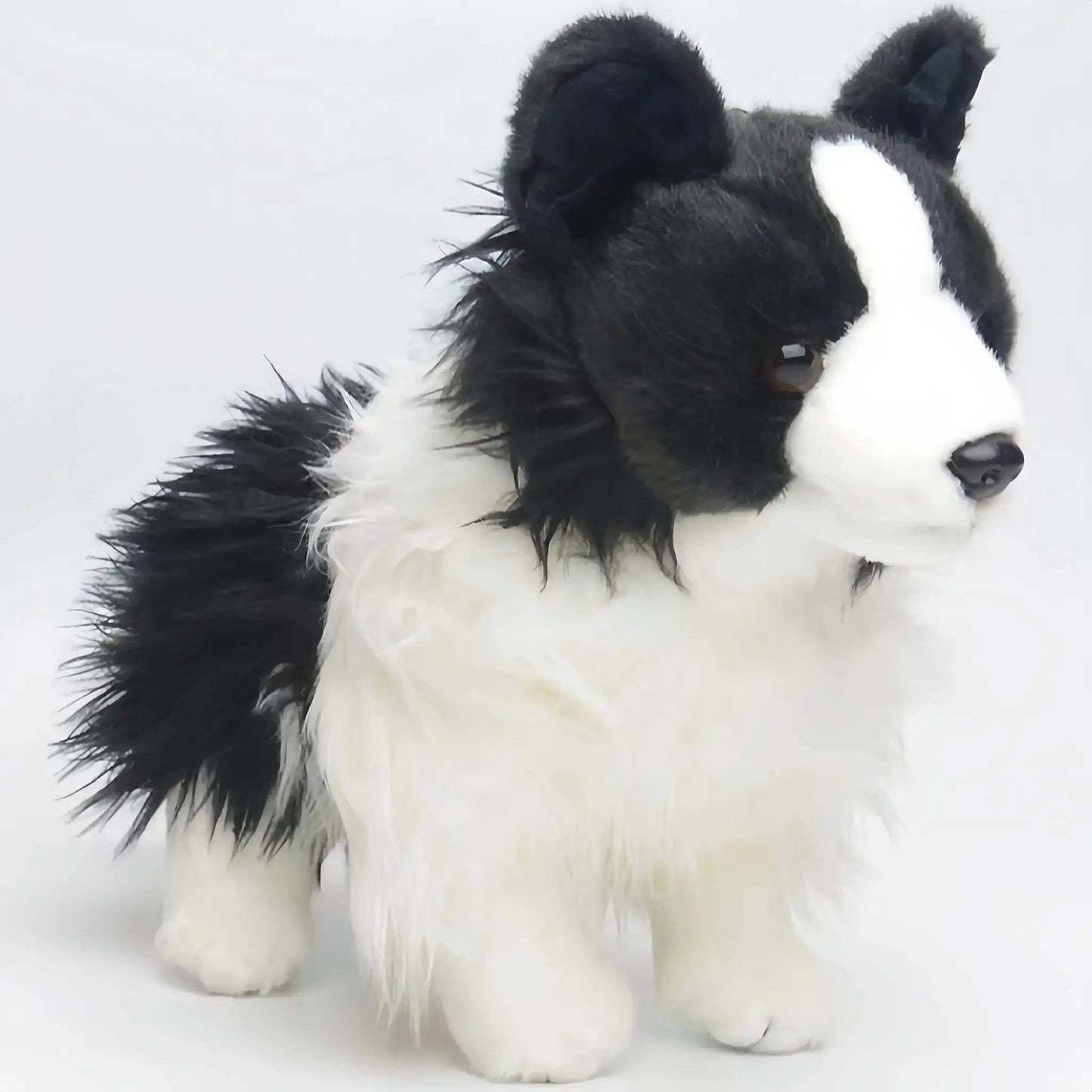 Border Collie Plush Toy Realistic Soft Gift For Kids - ToylandEU