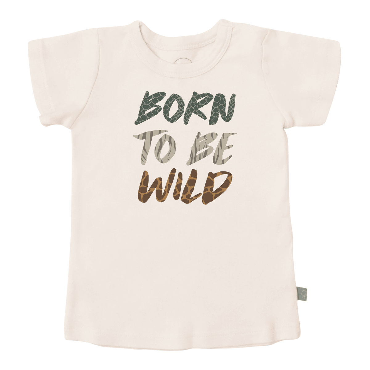 Born to Be Wild Graphic Tee | Organic Cotton | Toddler