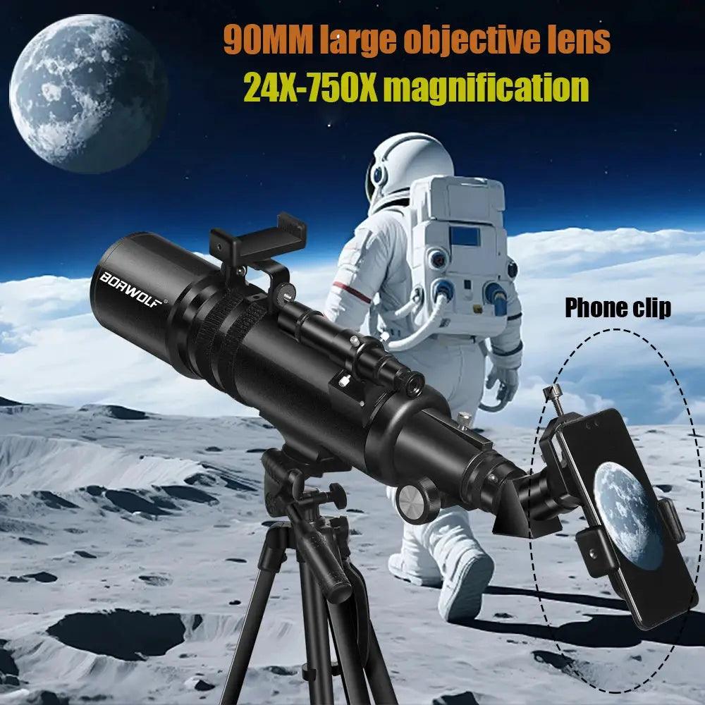  Borwolf 90600 Astronomy Telescope 90mm HD View -  ToylandEU™