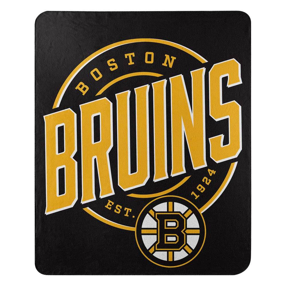 Boston Bruins 50x60 Fleece Blanket Campaign Design Graphic - ToylandEU
