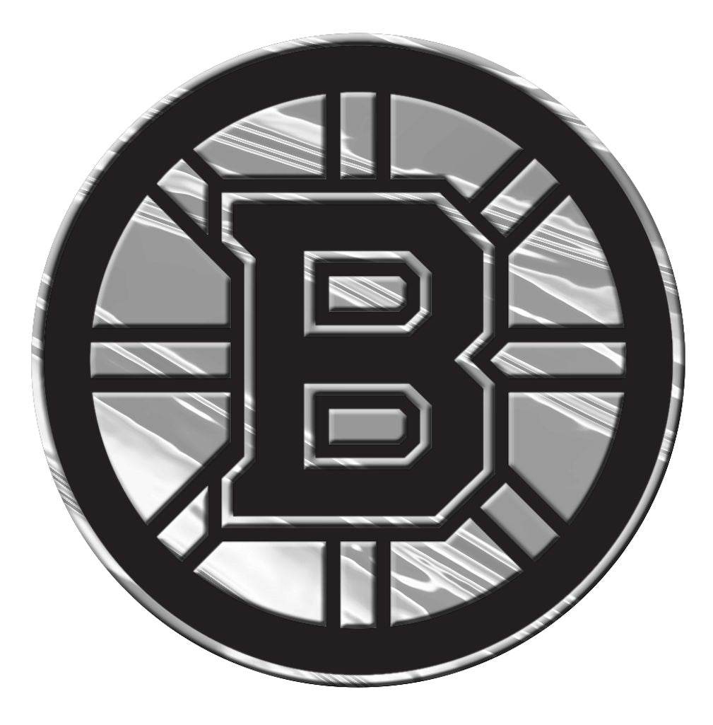 Boston Bruins Auto Emblem - Silver - ToylandEU