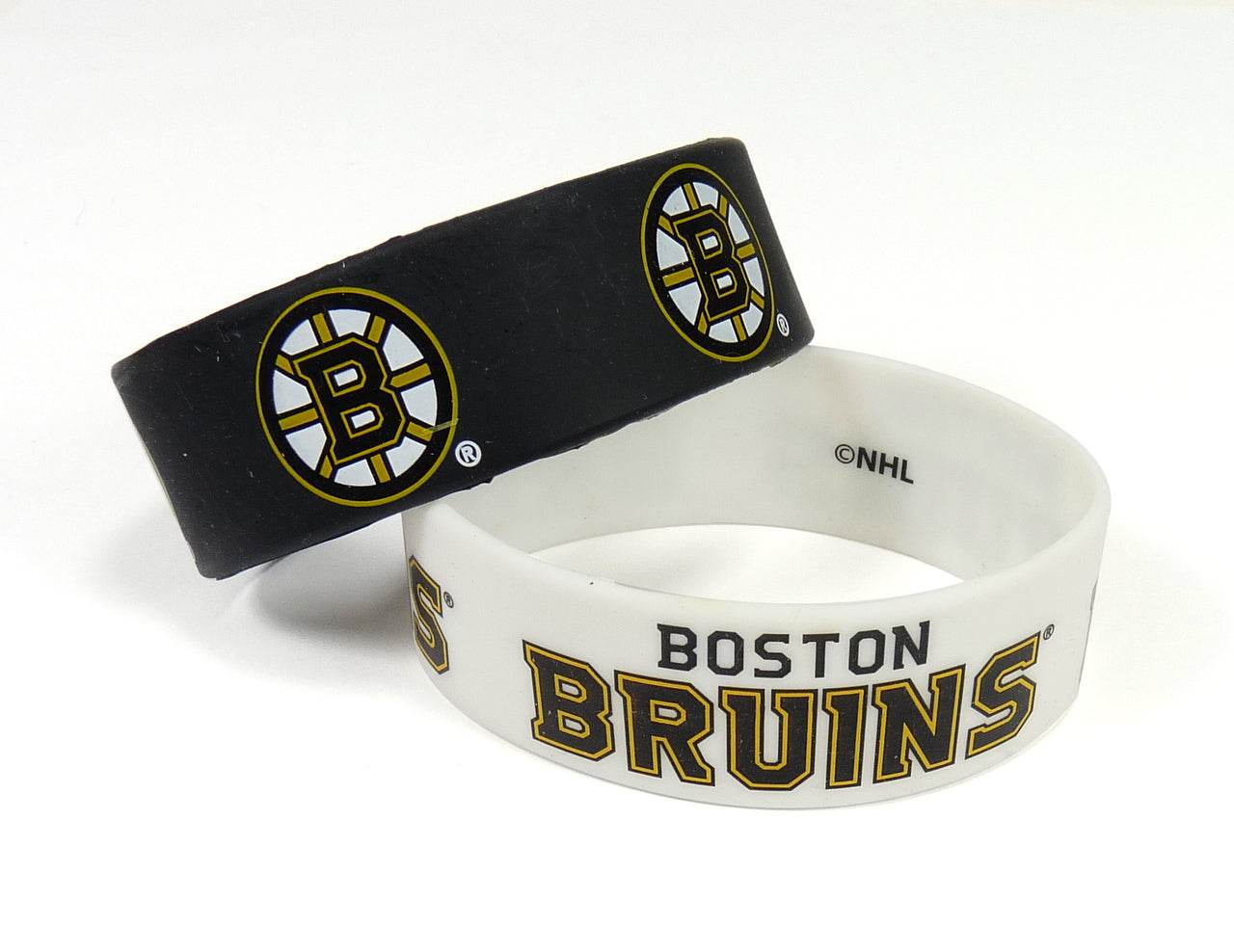 Boston Bruins Bracelets 2 Pack Wide Officially Licensed - ToylandEU