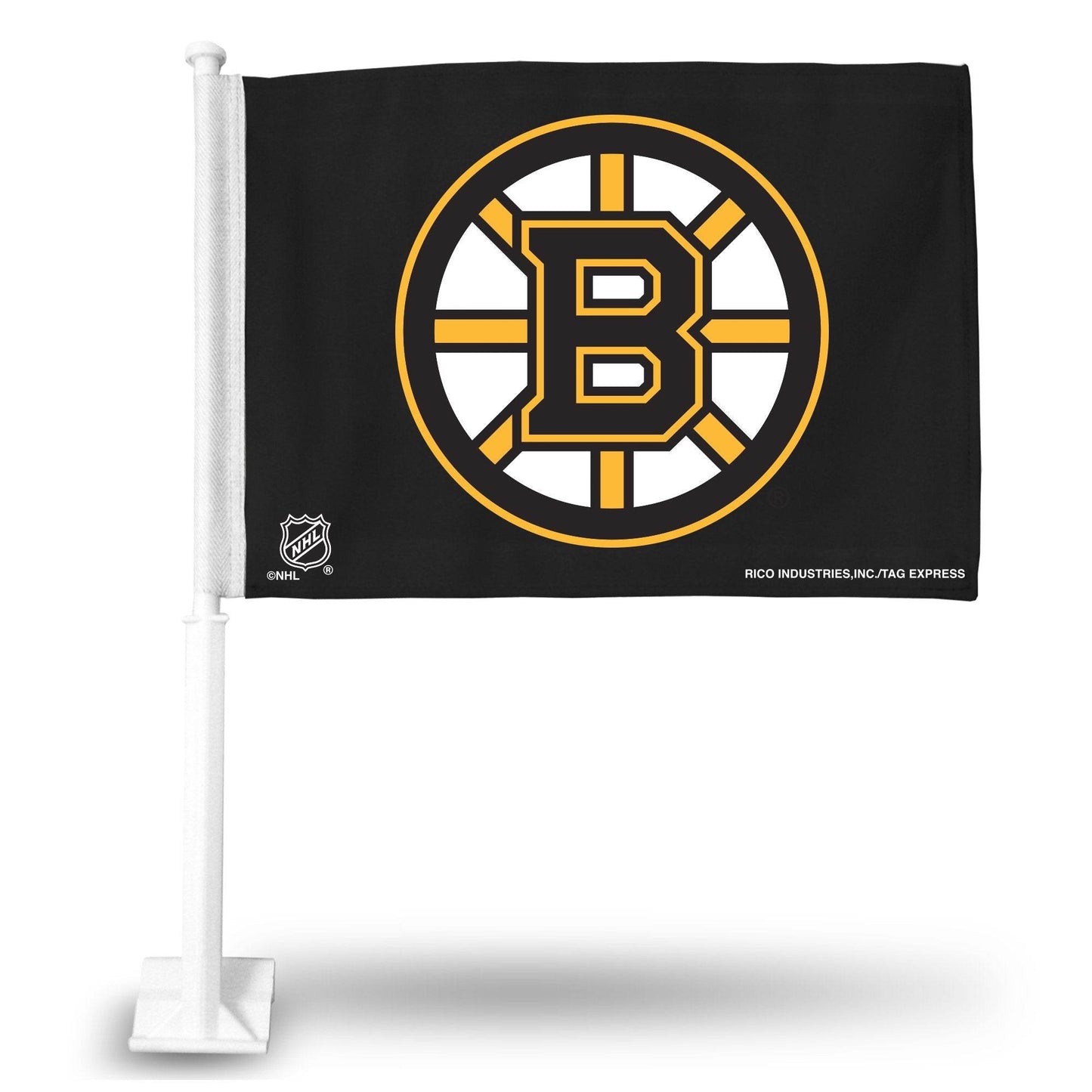 Boston Bruins Car Flag Rico Industries Official Team Flag - ToylandEU