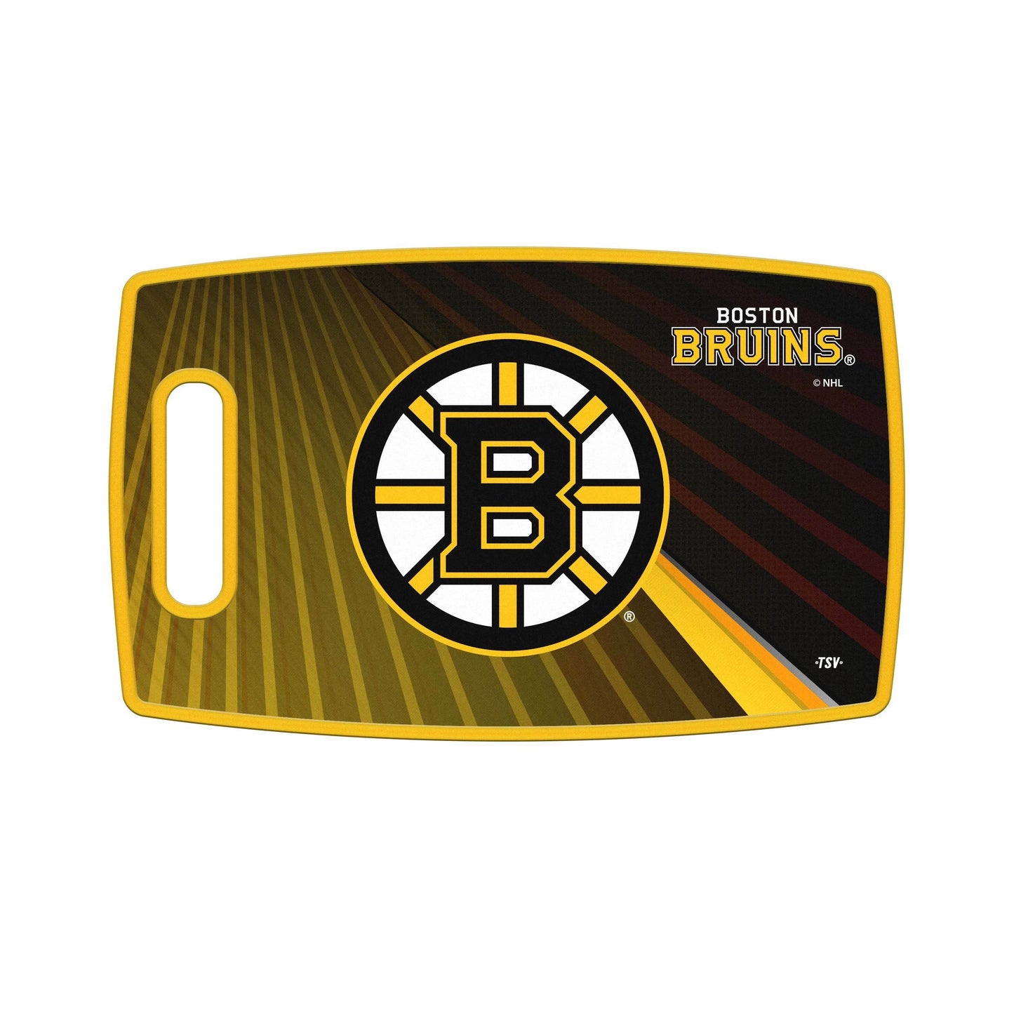 Boston Bruins Cutting Board Large With Team Logo And Handle - ToylandEU