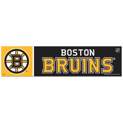 Boston Bruins Decal 3x12 Bumper Strip Style Special Order - ToylandEU
