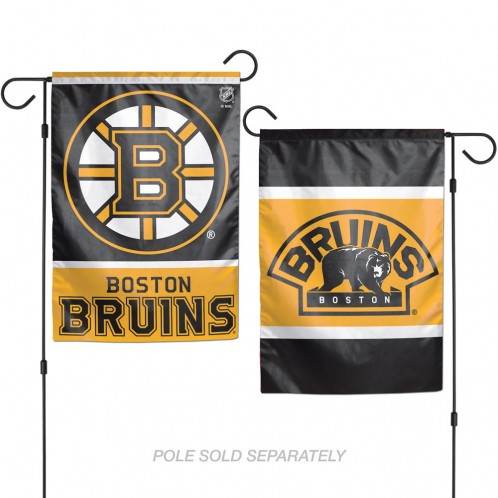 Boston Bruins Flag Garden Style 12x18 Two Sided Polyester - ToylandEU